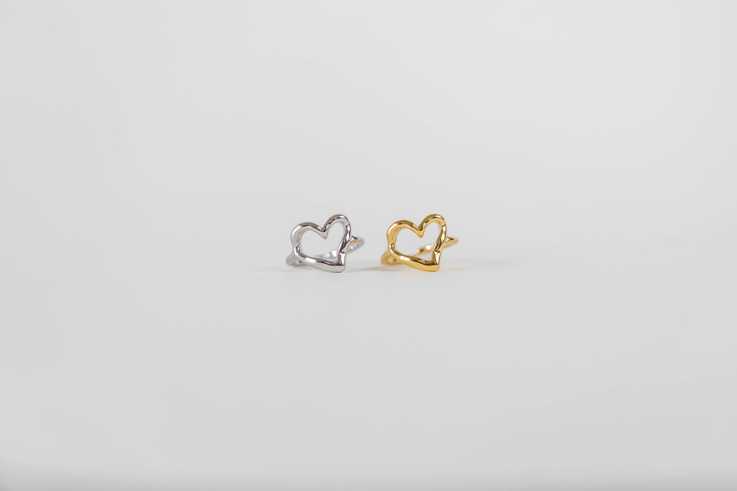 Ring hart R001 goud