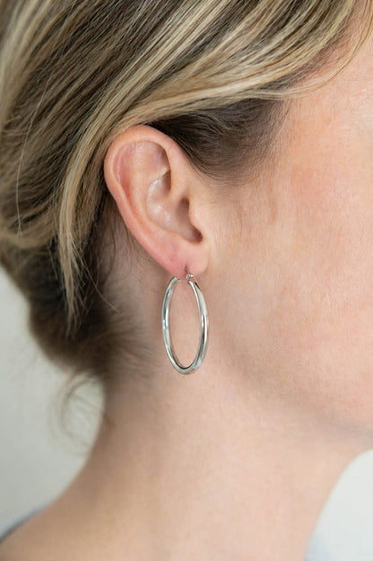 Oorbellen O012 zilver