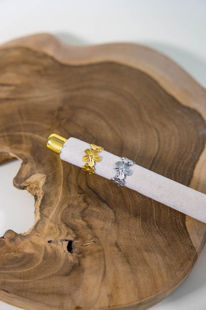 Ring bloem R002 goud