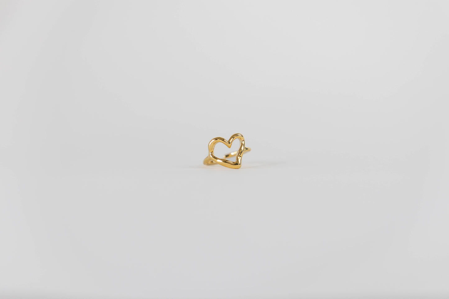 Ring hart R001 goud