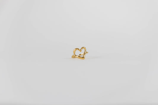 Ring hart R001 goud