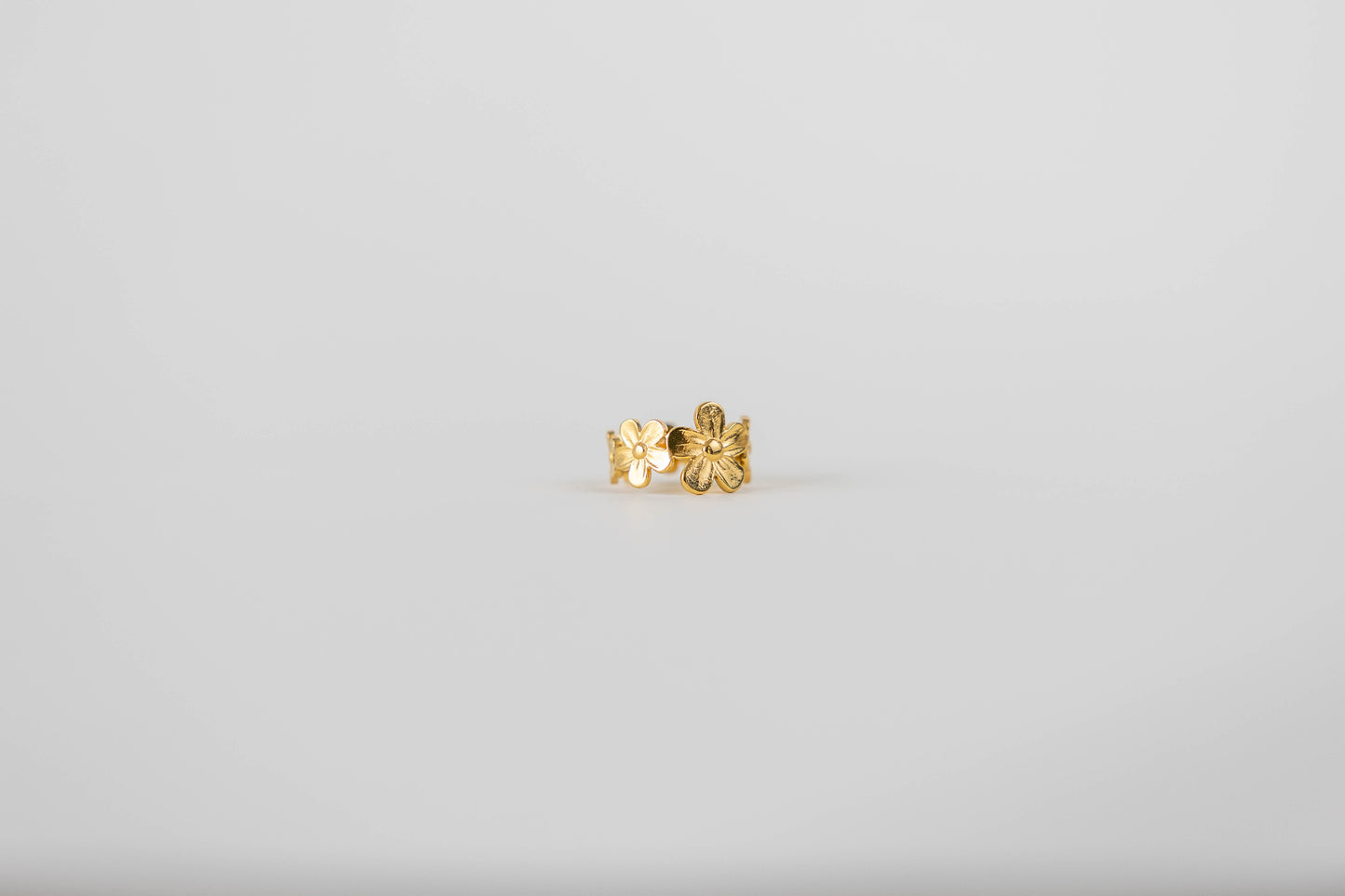 Ring bloem R002 goud