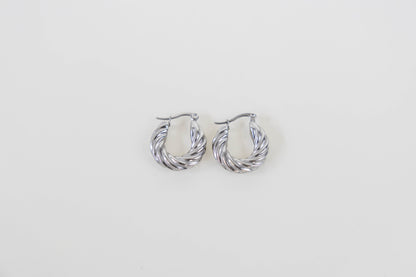 Oorbellen O006 zilver