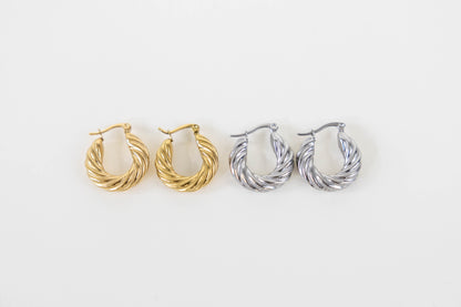 Oorbellen O006 zilver