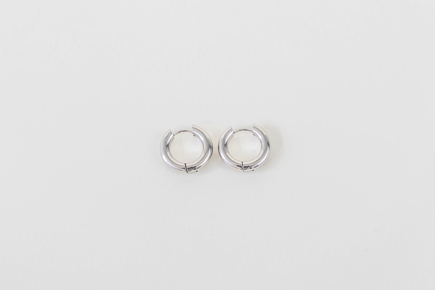 Mini hoops basic O007 zilver