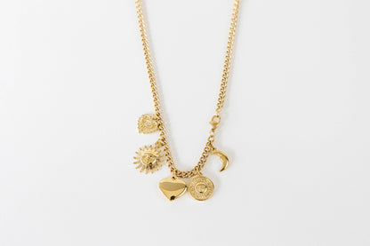 Ketting bedels K008 goud