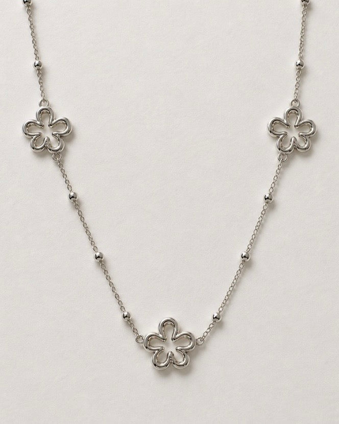 Ketting K014 zilver