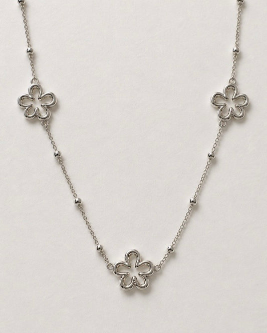 Ketting K014 zilver